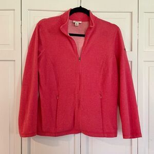 L.l. Bean zip front fleece size medium